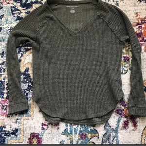 American Eagle Waffle Olive